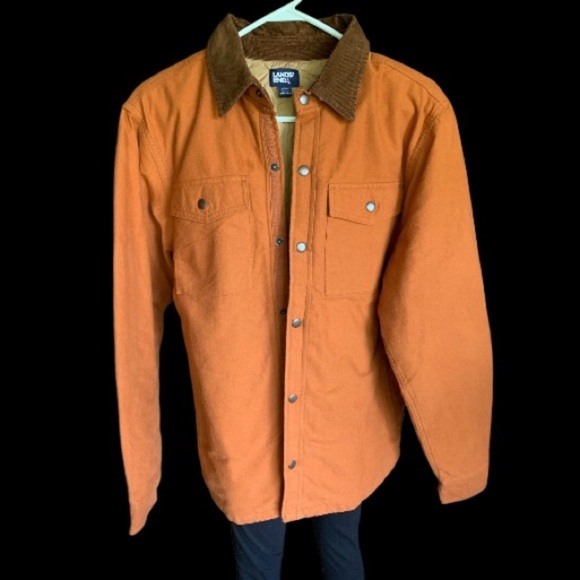 LANDSEND Men’s Moleskin Shirt Jacket - Picture 2 of 6